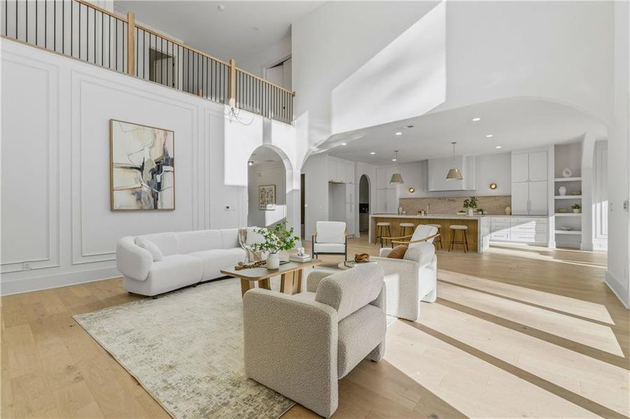 Furnished interior view inside a new home in , Lawrenceville (Image 26).