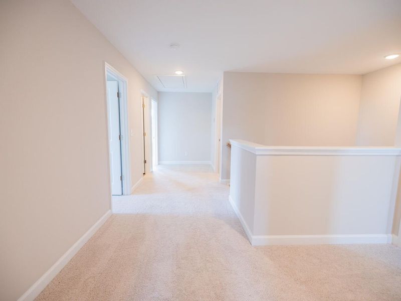 Spacious, unfurnished interior of a new home in Woodland Crossing, Zebulon (Image 12).