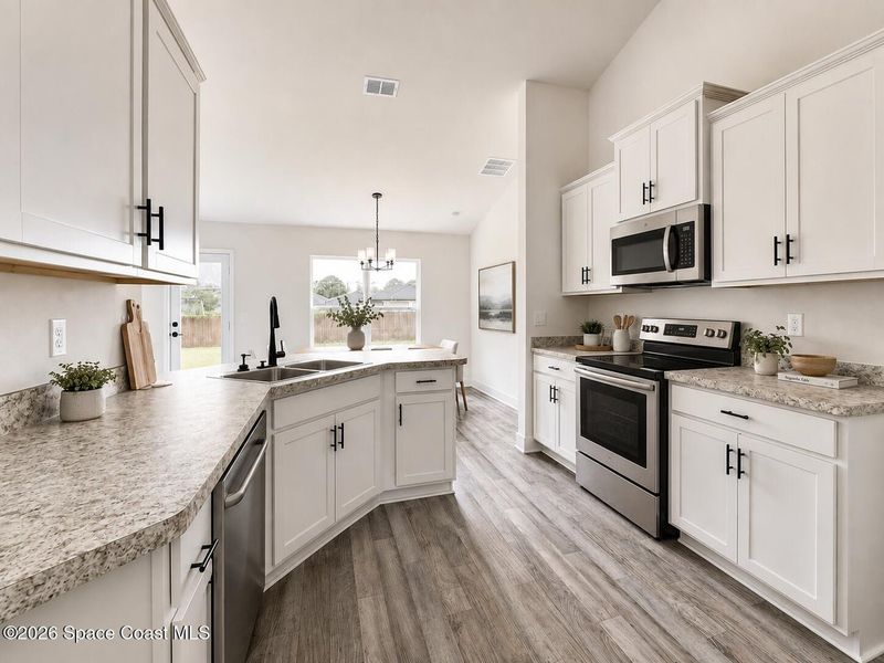 Furnished interior view inside a new home in Palm Bay, Palm Bay (Image 4).
