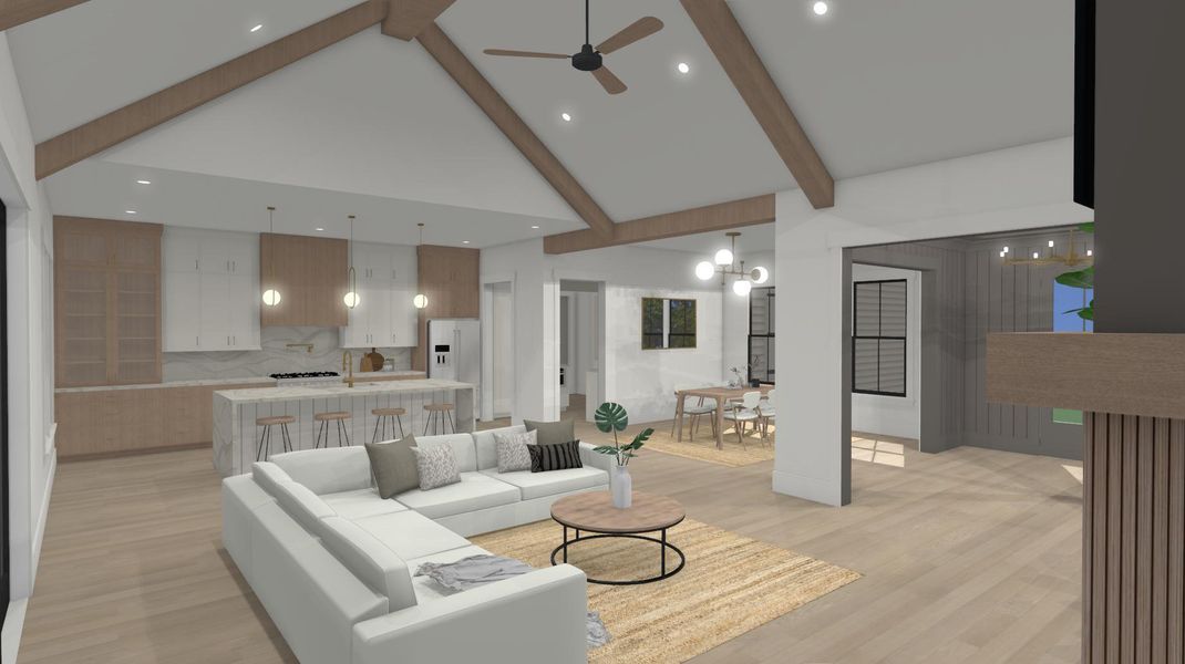 Furnished interior view inside a new home in , Johns Island (Image 6). Furnished interior view inside a new home in , Johns Island (Image 6).