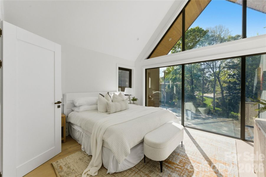 Furnished interior view inside a new home in , Charlotte (Image 9).