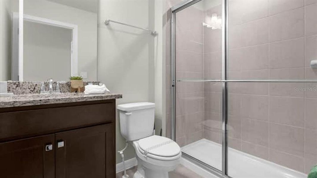 Furnished interior view inside a new home in , Clermont (Image 9).