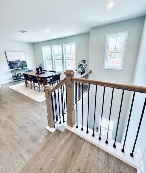 Furnished interior view inside a new home in Towne Village at Suwanee Dam, Sugar Hill (Image 25).