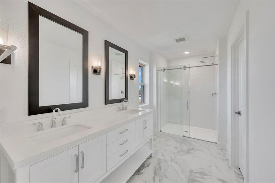 Furnished interior view inside a new home in Heritage Ranch, Sherman (Image 6). Furnished interior view inside a new home in Heritage Ranch, Sherman (Image 6).