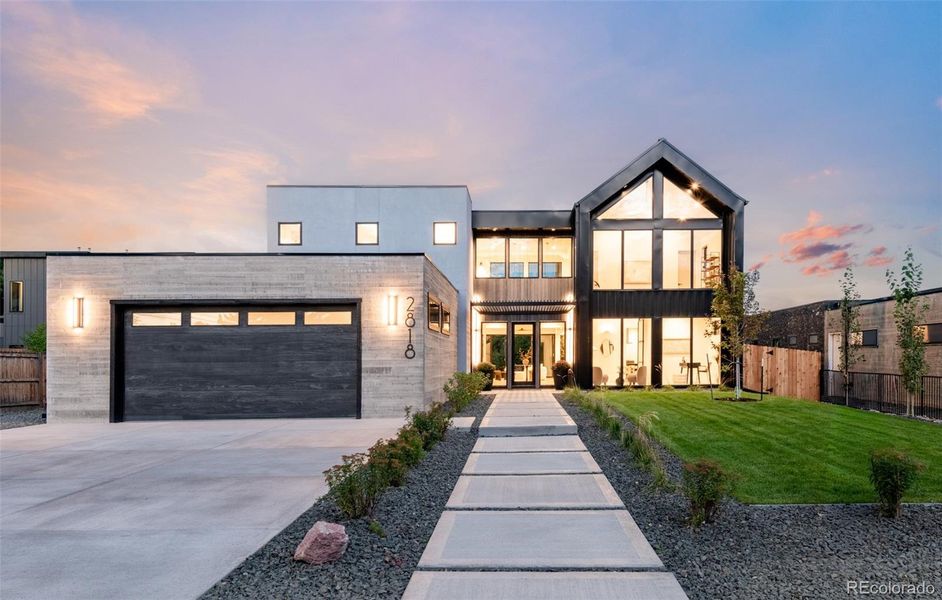 Front exterior of a new home in , Wheat Ridge, CO, highlighting curb appeal (Image 2).