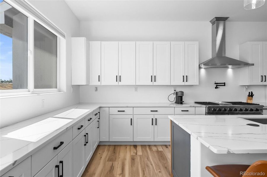 Furnished interior view inside a new home in , Parker (Image 9).
