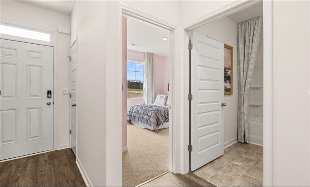 Furnished interior view inside a new home in Twin Lakes, Hoschton (Image 8).
