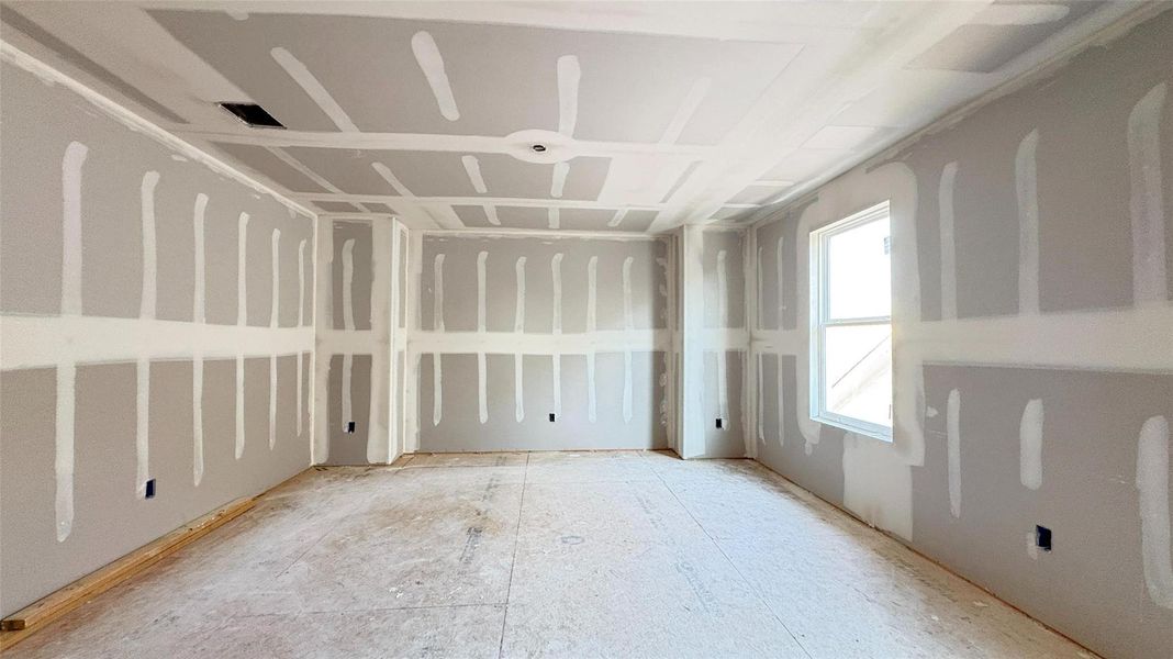 Construction progress – game room