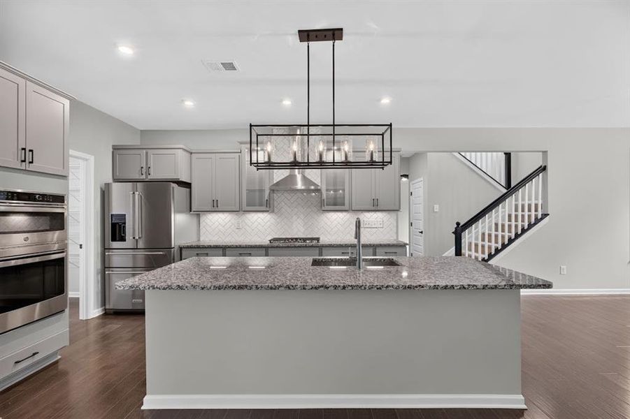 Furnished interior view inside a new home in Pickens Bluff, Hiram (Image 10).