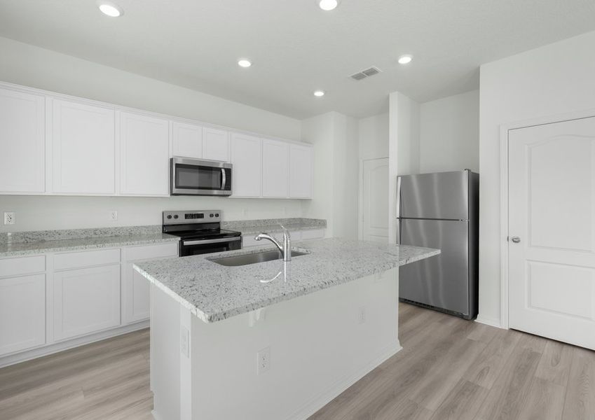 A chef-ready kitchen with exceptional storage space