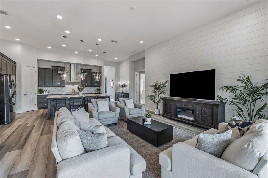 Furnished interior view inside a new home in Waterset, Apollo Beach (Image 19). Furnished interior view inside a new home in Waterset, Apollo Beach (Image 19).