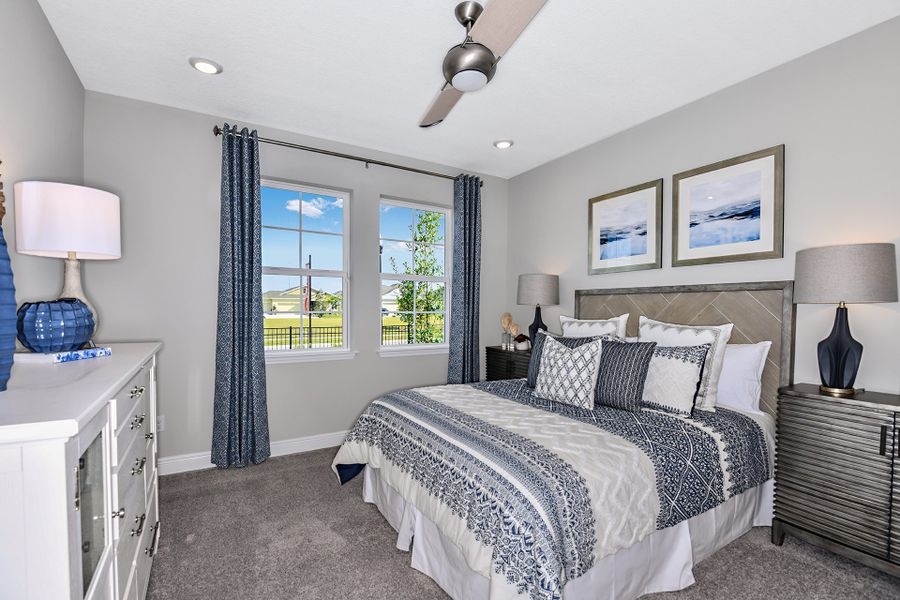 Representative furnished interior of a home built from the Hudson by Beazer Homes in Acuera Estates, Apopka (Image 10).