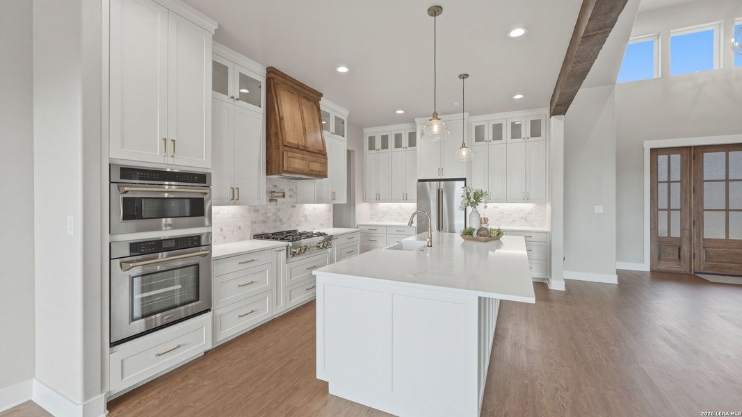 Furnished interior view inside a new home in , New Braunfels (Image 8). Furnished interior view inside a new home in , New Braunfels (Image 8).