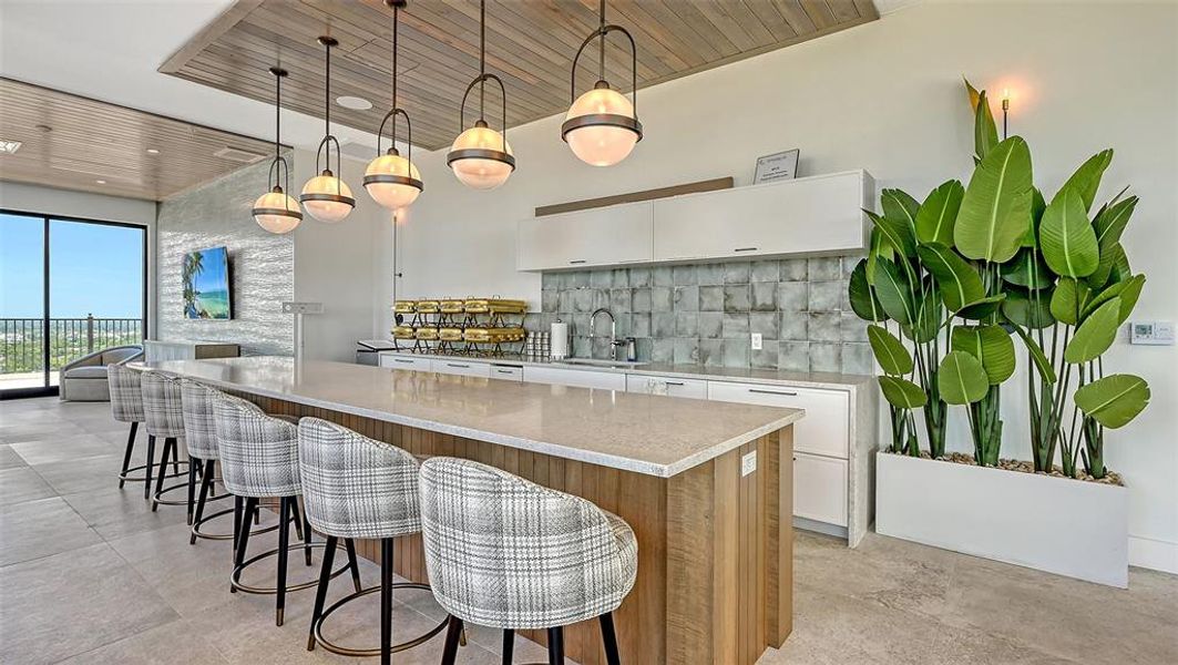 Furnished interior view inside a new home in , Sarasota (Image 44).