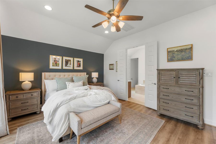 Furnished interior view inside a new home in , Hockley (Image 18).