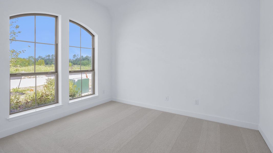 Spacious, unfurnished interior of a new home in Grand Central Park 50', Conroe (Image 18). Spacious, unfurnished interior of a new home in Grand Central Park 50', Conroe (Image 18).