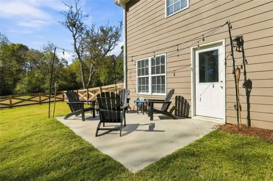 Exterior details and patio area of a home in , Gainesville (Image 26). Exterior details and patio area of a home in , Gainesville (Image 26).