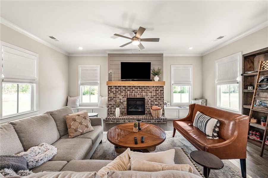 Furnished interior view inside a new home in , Watkinsville (Image 19).