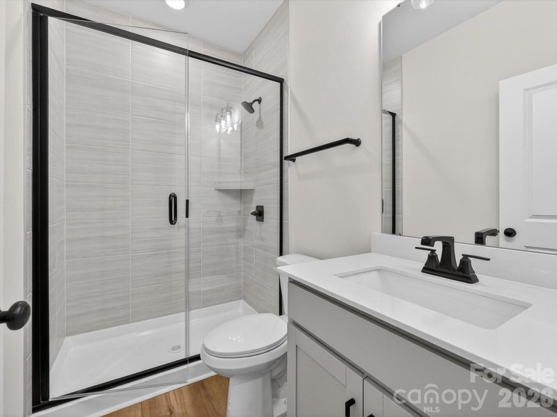Furnished interior view inside a new home in North Creek Village, Huntersville (Image 10).