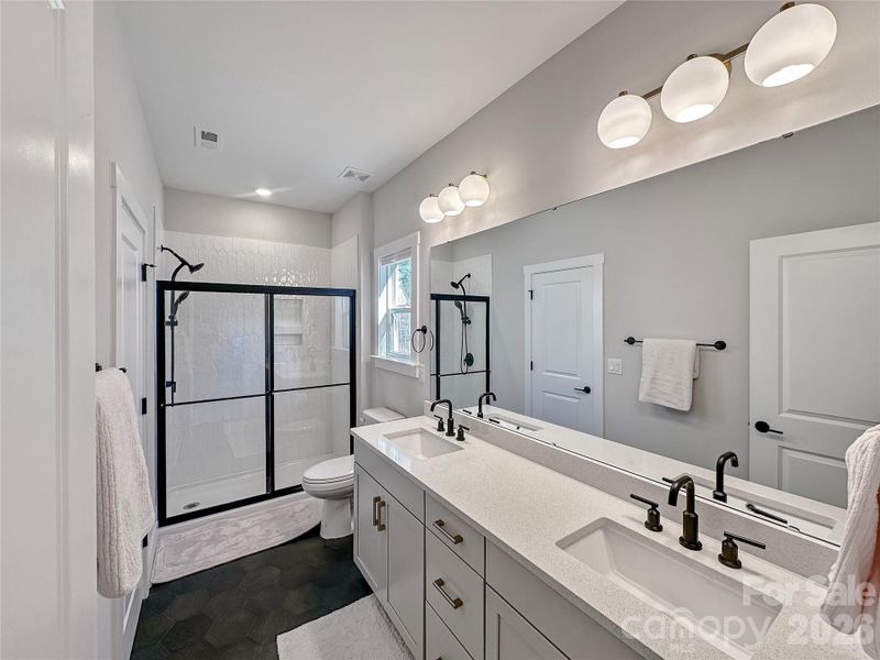 bedroom 2 and 3 shared bathroom