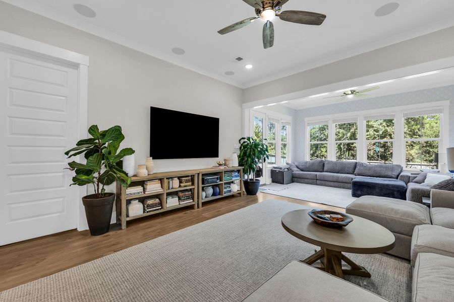 Furnished interior view inside a new home in Wando Village, Charleston (Image 33).
