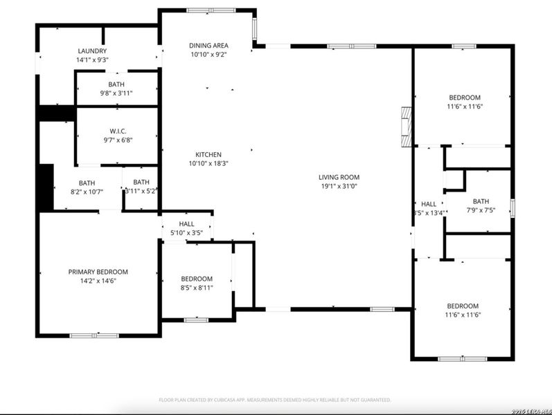 2D floor plan layout of this home in , Atascosa, TX (Image 4).