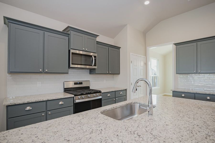 Representative furnished interior of a home built from the Tyler II by Steve Klein Custom Builder in TerraVista, Victoria (Image 5).
