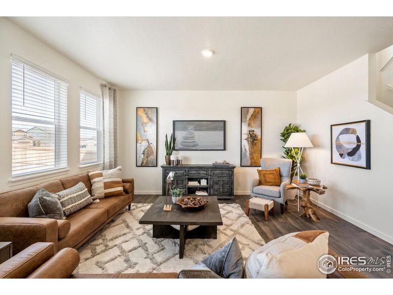 Furnished interior view inside a new home in Tailholt, Severance (Image 9). Furnished interior view inside a new home in Tailholt, Severance (Image 9).