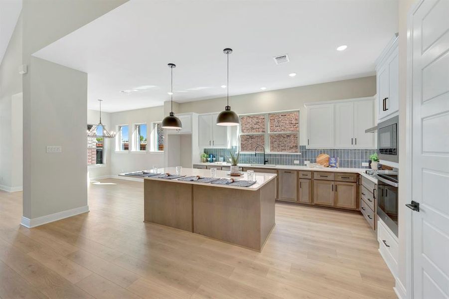 Furnished interior view inside a new home in South Pointe  Cottage Series, Mansfield (Image 15).