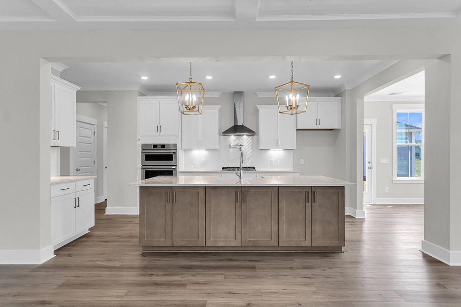 Furnished interior view inside a new home in , Summerville (Image 11).