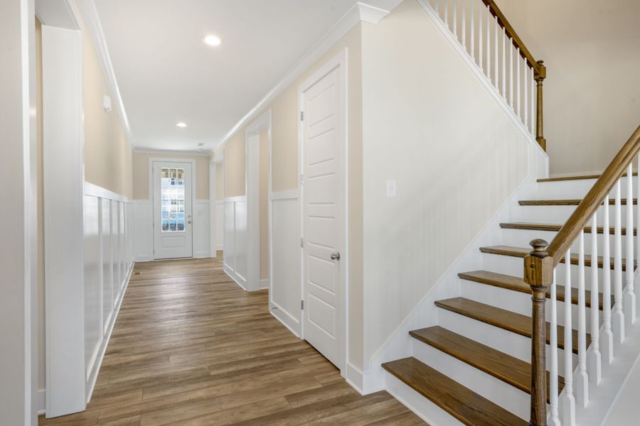 Representative unfurnished interior of a home built from the Olympic by Mattamy Homes in Magnolia Park, Garner (Image 24).