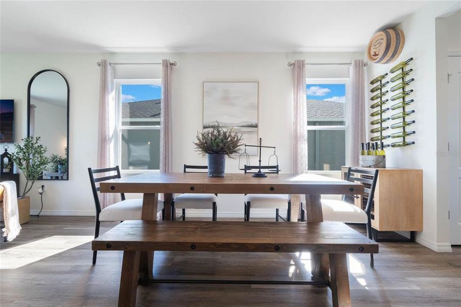 Furnished interior view inside a new home in , Haines City (Image 9).