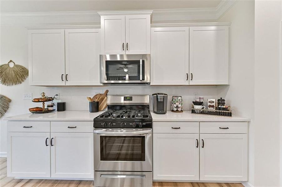 Furnished interior view inside a new home in Sagebrook, Powder Springs (Image 9).