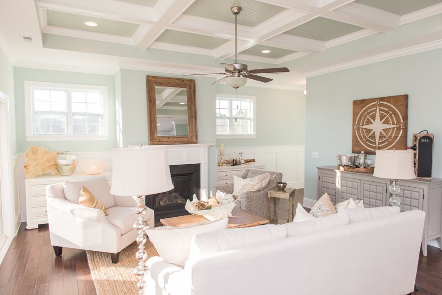 Representative furnished interior of a home built from the McKenzie by Bill Clark Homes in Osprey Landing, Southport (Image 3).