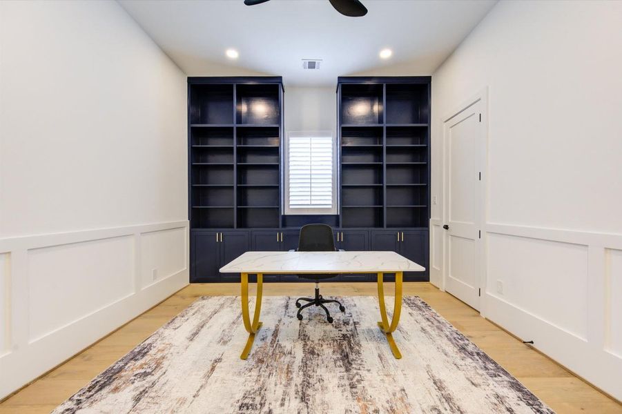 Office can be used as Guest suite as it has 2 closets and a full bath