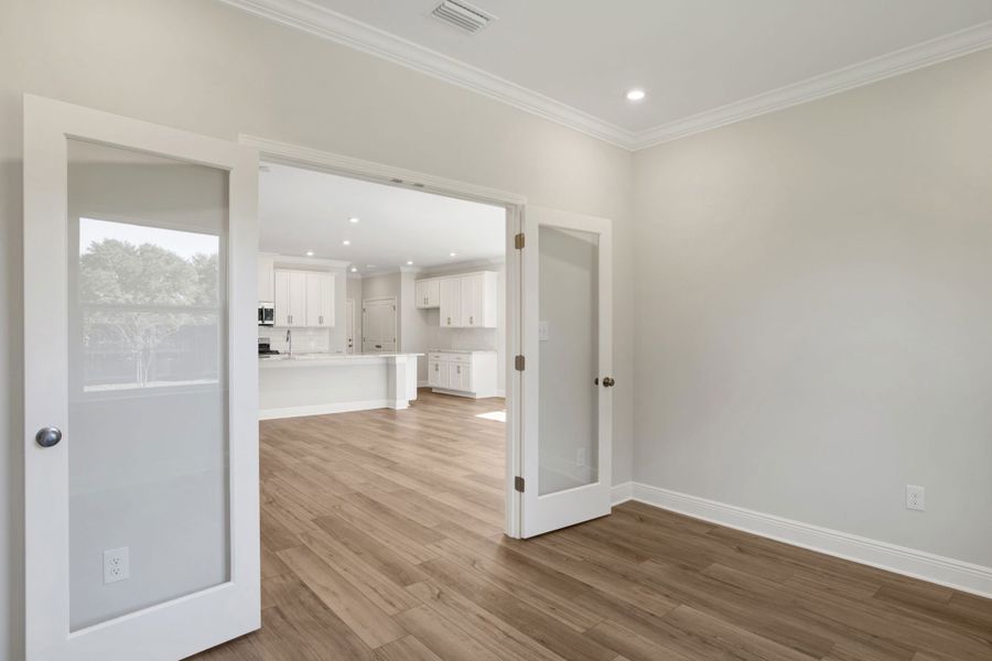 Representative unfurnished interior of a home built from the Drexel by Maronda Homes in Bellview Pointe, Bellview (Image 12).