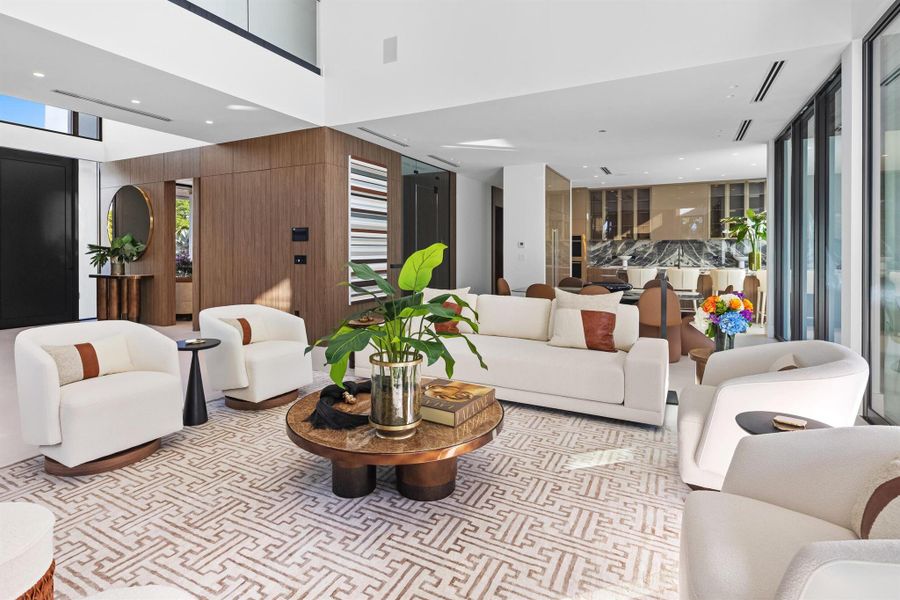 Furnished interior view inside a new home in , Boca Raton (Image 48).