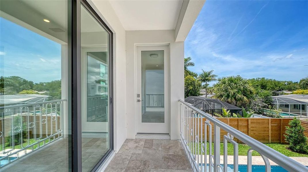 Exterior details and patio area of a home in , Sarasota (Image 36).