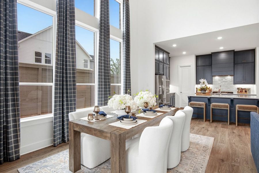 Representative Dining Room - some options shown Representative Dining Room - some options shown