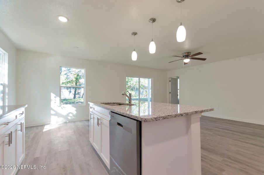 Furnished interior view inside a new home in , Jacksonville (Image 8).