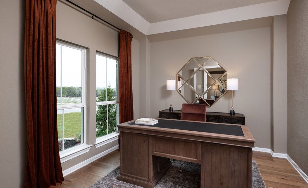 Representative furnished interior of a home built from the Avalon by Ashton Woods in The Trails at Carmel 70s, Pflugerville (Image 9). Representative furnished interior of a home built from the Avalon by Ashton Woods in The Trails at Carmel 70s, Pflugerville (Image 9).