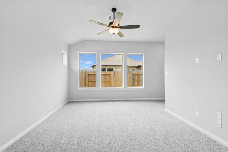 Spacious, unfurnished interior of a new home in Escondido 50' Homesites, Magnolia (Image 26). Spacious, unfurnished interior of a new home in Escondido 50' Homesites, Magnolia (Image 26).