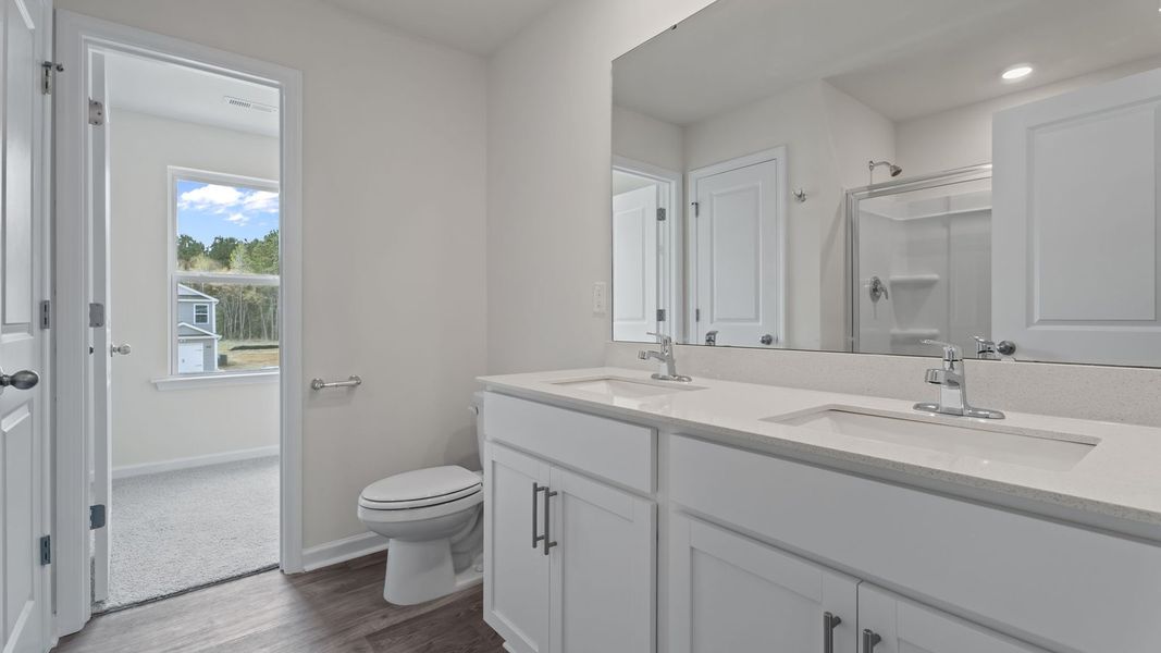 Furnished interior view inside a new home in Jetstream Park, Wilson (Image 15).