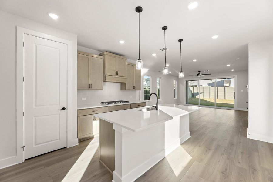 Furnished interior view inside a new home in Garden Collection at Harvest, Argyle (Image 6).