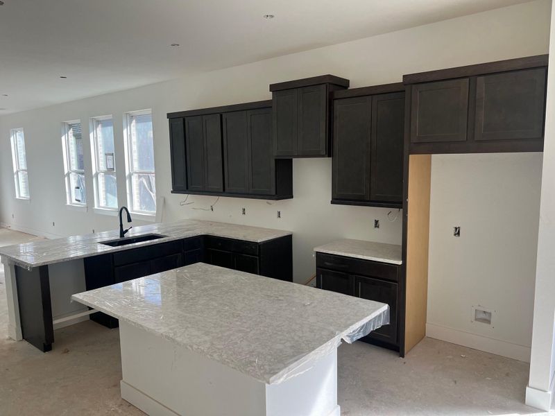 Furnished interior view inside a new home in Wood Leaf Reserve, Tomball (Image 4). Furnished interior view inside a new home in Wood Leaf Reserve, Tomball (Image 4).