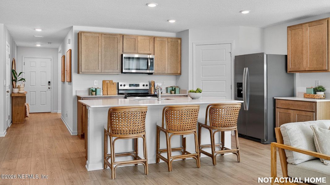 Furnished interior view inside a new home in Sawmill Branch, Palm Coast (Image 11).
