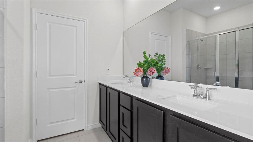 Furnished interior view inside a new home in The Woods at Lindsey Place, Anna (Image 23). Furnished interior view inside a new home in The Woods at Lindsey Place, Anna (Image 23).