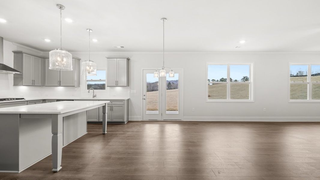Representative furnished interior of a home built from the Westerly by D.R. Horton in Thalley Creek Estates, Cumming (Image 8).