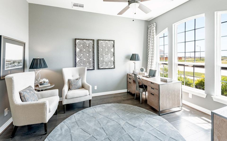 Furnished interior view inside a new home in High Park Hill, Arrington (Image 7).