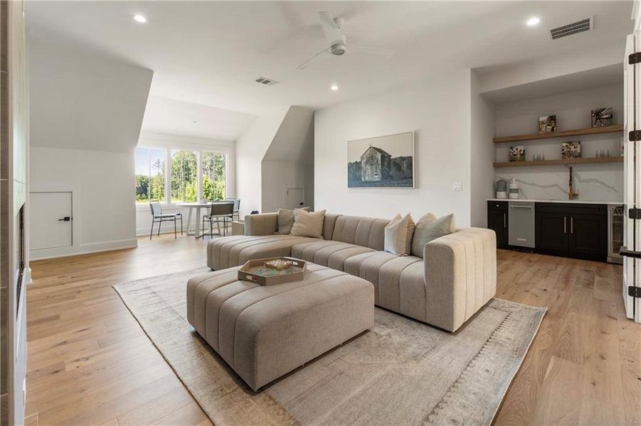 Furnished interior view inside a new home in , Milton (Image 26). Furnished interior view inside a new home in , Milton (Image 26).